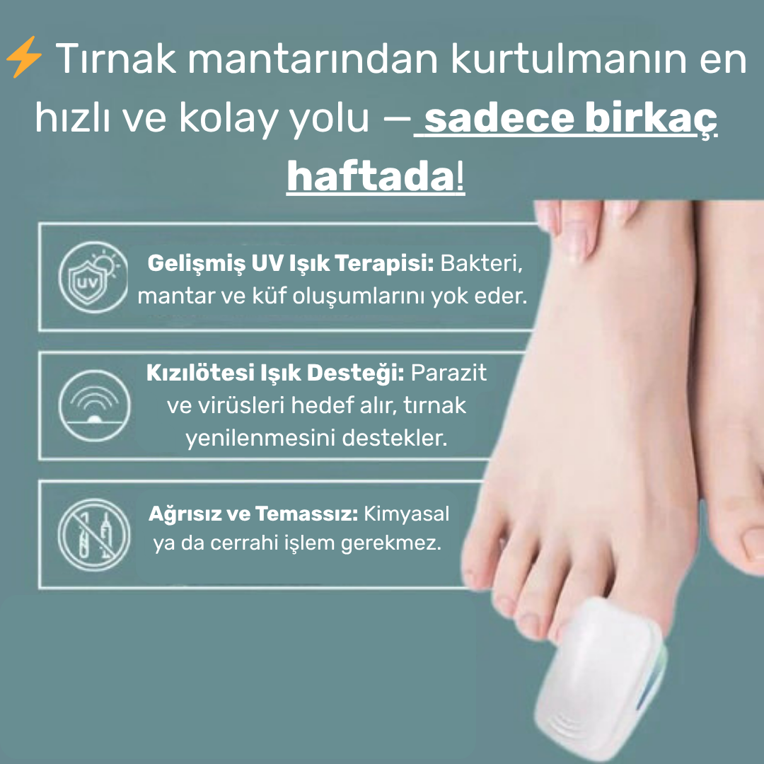 Lunexa™  Tırnak Mantarı Lazer Cihazı